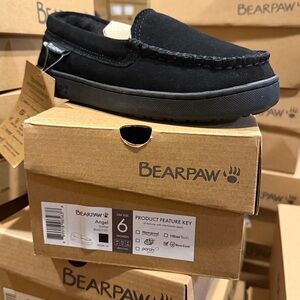Bearpaw Angel slippers black